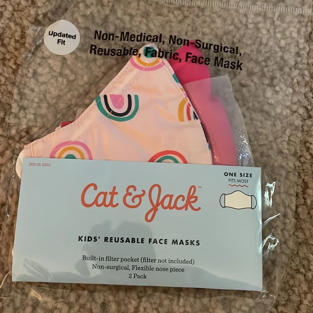 Mask 8 count Cat & Jack Kids Reusable Unisex